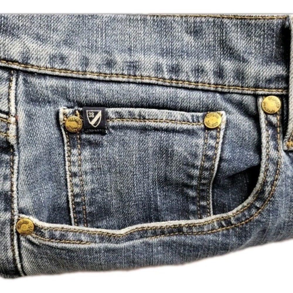 Cremieux Men's Premium Denim Straight Leg Blue Jeans Size 40/30 - Picture 10 of 14